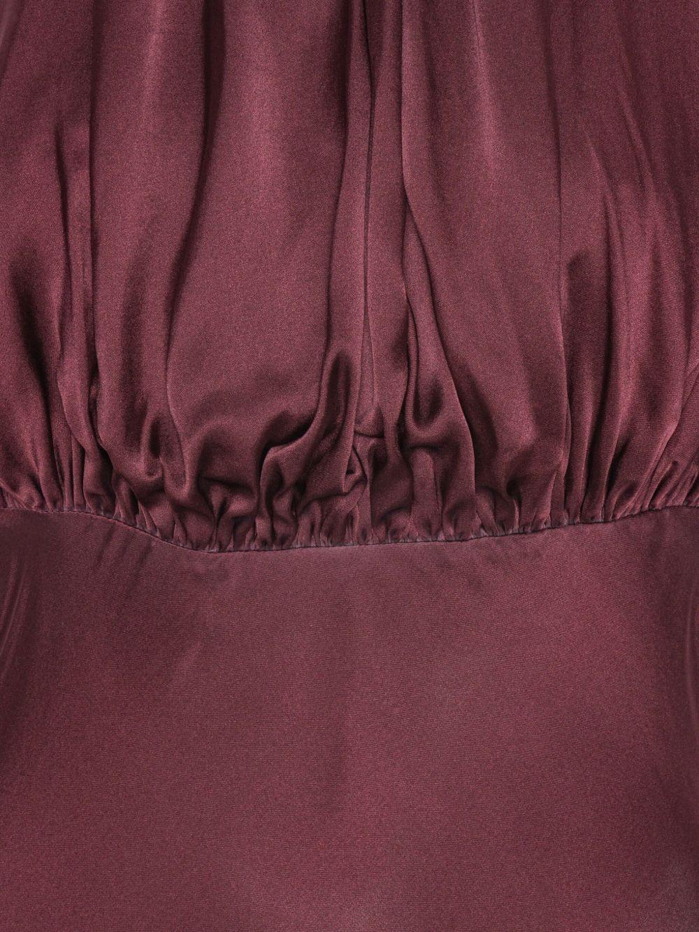 Sleeveless Silk Maxi Dress Burgundy 1146542734 2734 ZINFANDEL ROTATE