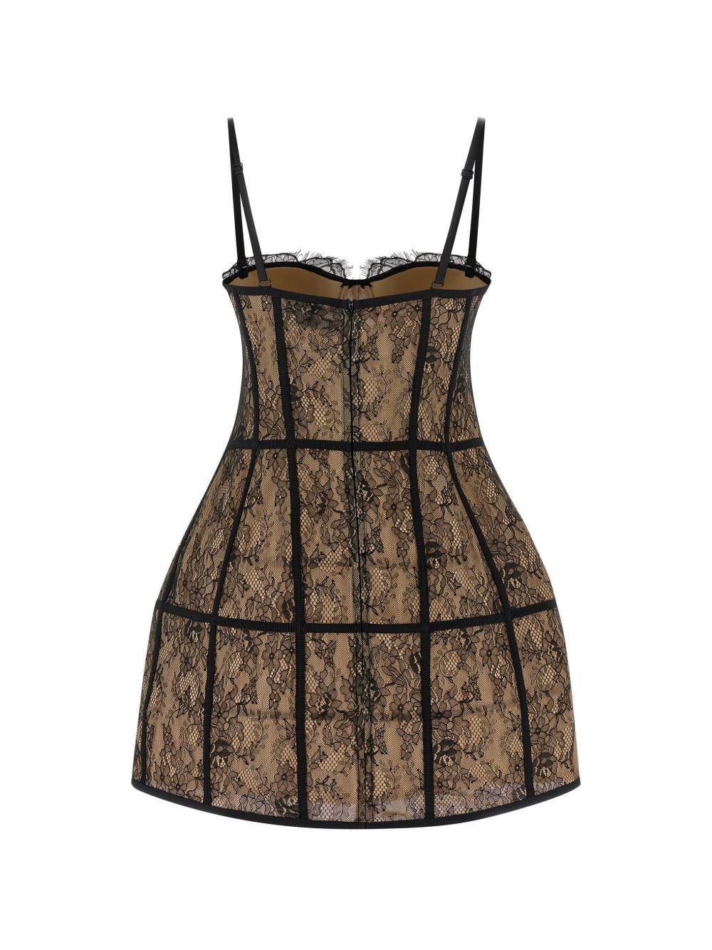 Lace Mini Dress 06PSDR71316304 99 BLACK GIUSEPPE DI MORABITO