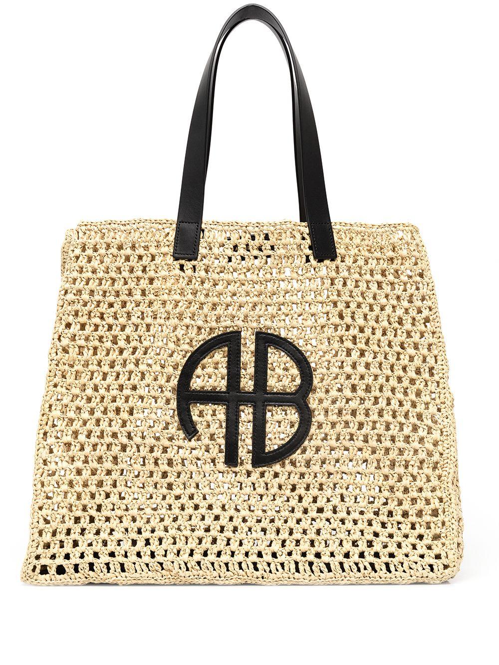 Large Rio Tote Bag - Natural A132158022 SAND ANINE BING