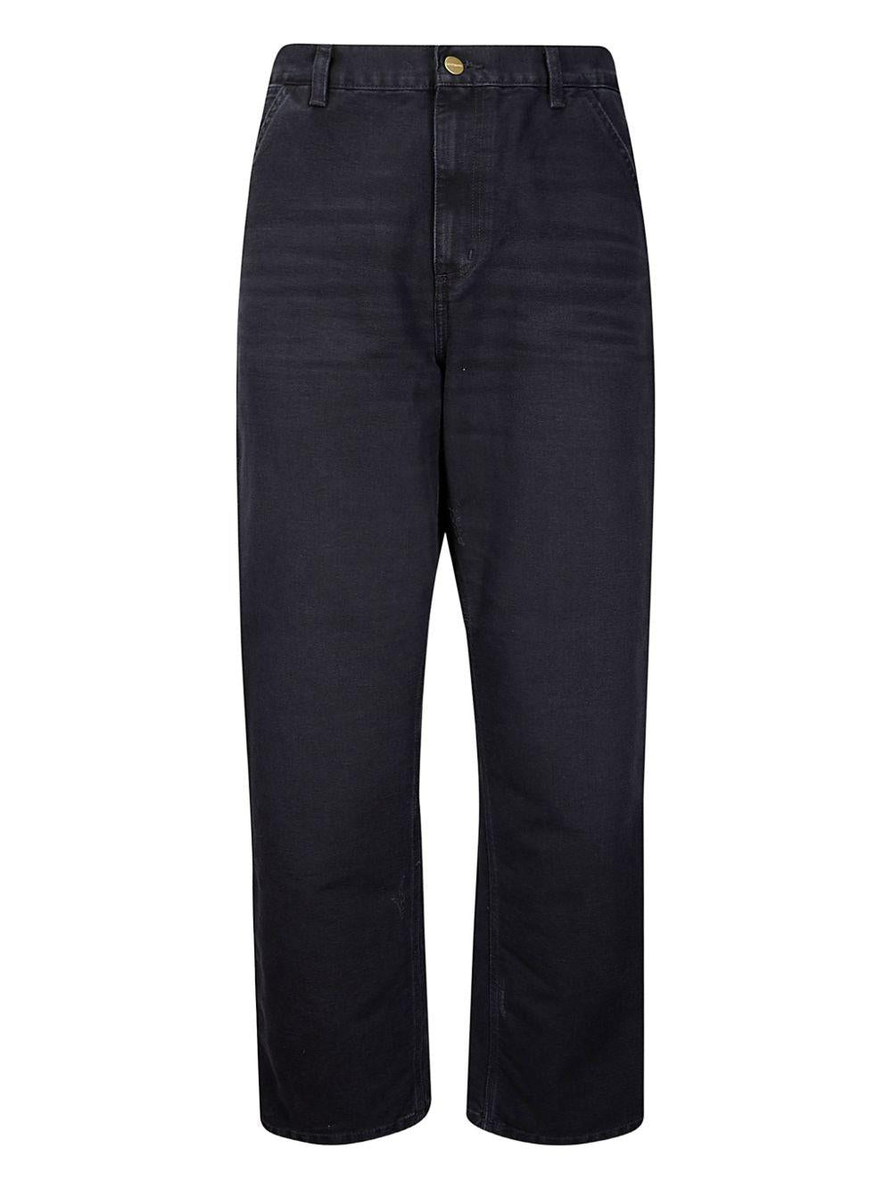 Single Knee Pant 'Dearborn' Canvas I036276 89B7 BLACK CARHARTT WIP