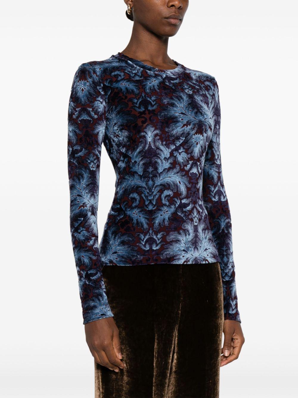 Top in Ciniglia Jacquard WRJB002699JJD10 S9840 ETRO