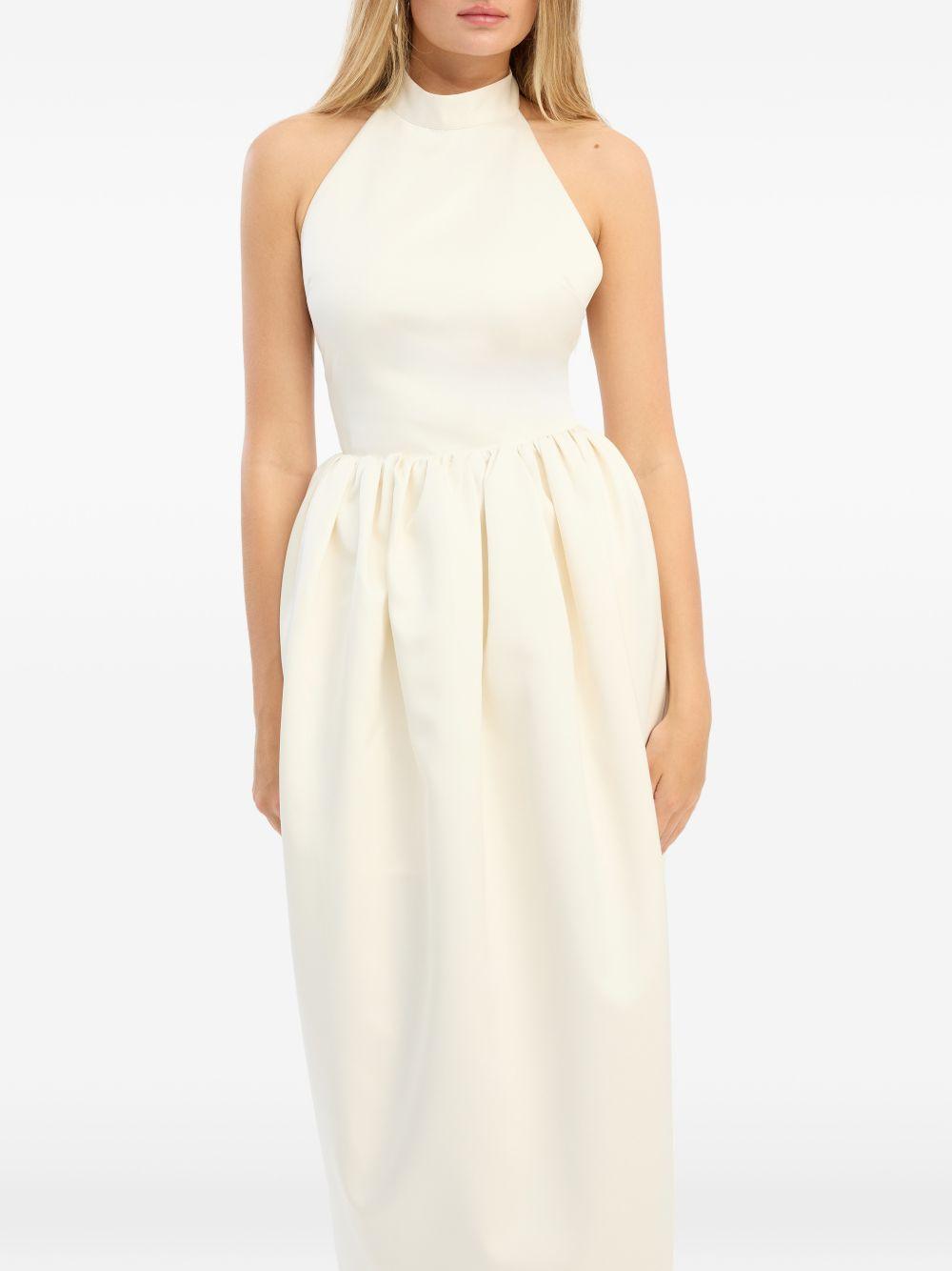 Halter-neck Dress 115752857 857 EGRET ROTATE