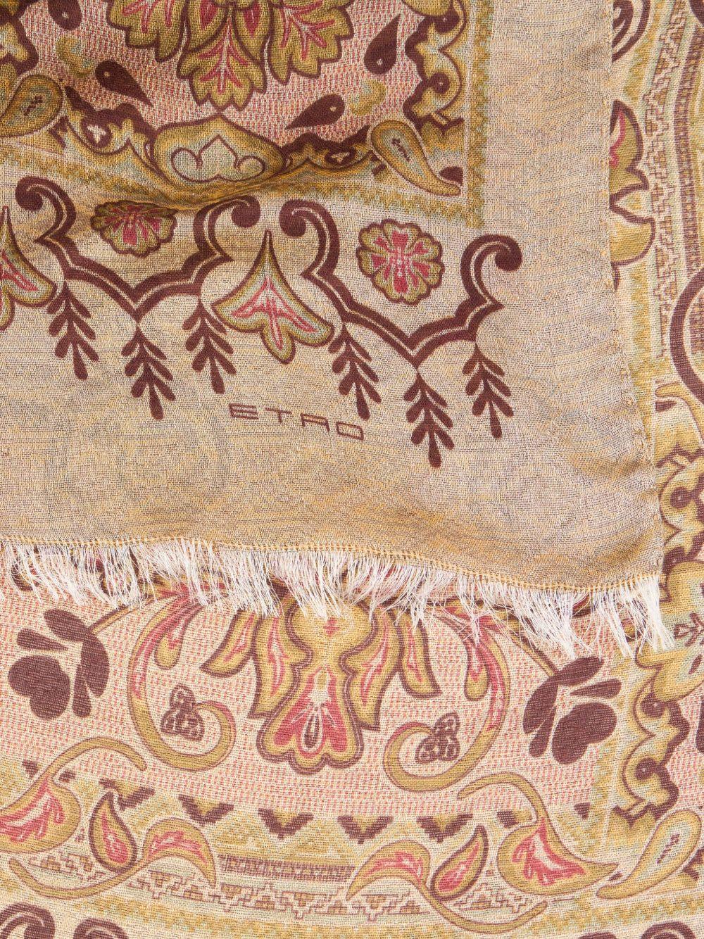 Sciarpa in Misto Cotone Jacquard MATA0061AQ250 S9820 ETRO