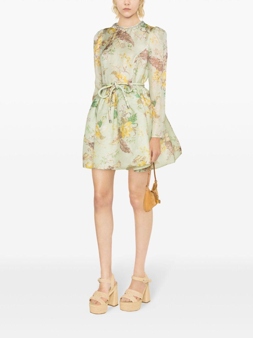 9103DMAT MINT TROPICAL ZIMMERMANN