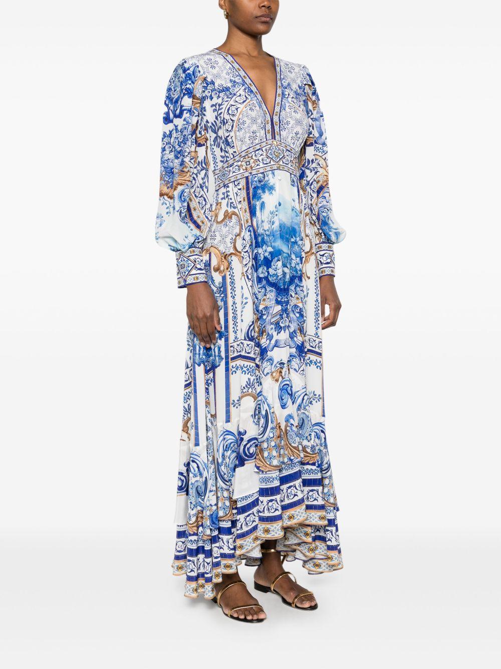 Azul Adventures maxi dress 00033258 AZUL ADVENTURES CAMILLA