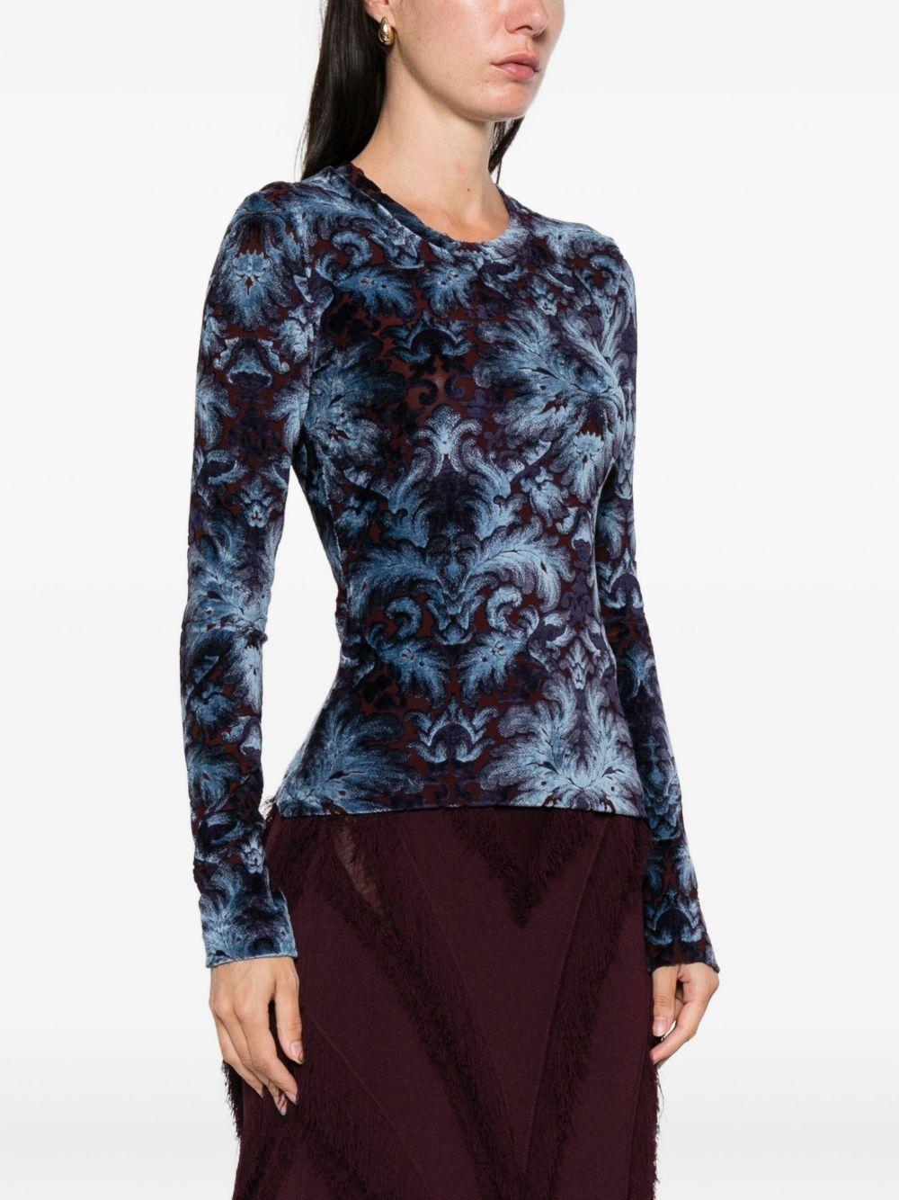 Top in Ciniglia Jacquard WRJB002699JJD10 S9883 ETRO