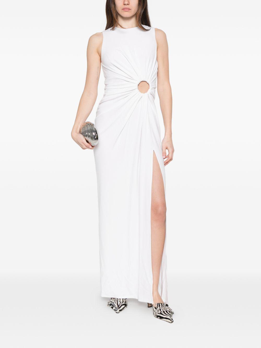 Abito In Organzino Fluido SPXSALETTA 004 LATTE SPORTMAX