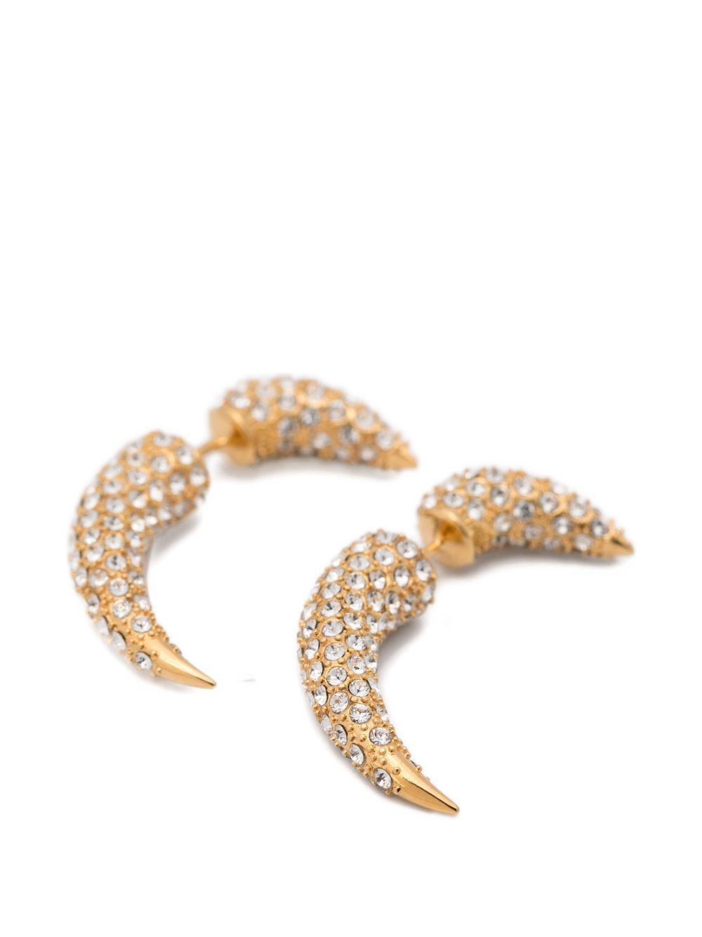 Angel Shiny Claw Earrings CRFBJX 01 GOLD LEONARDOVALENTINI