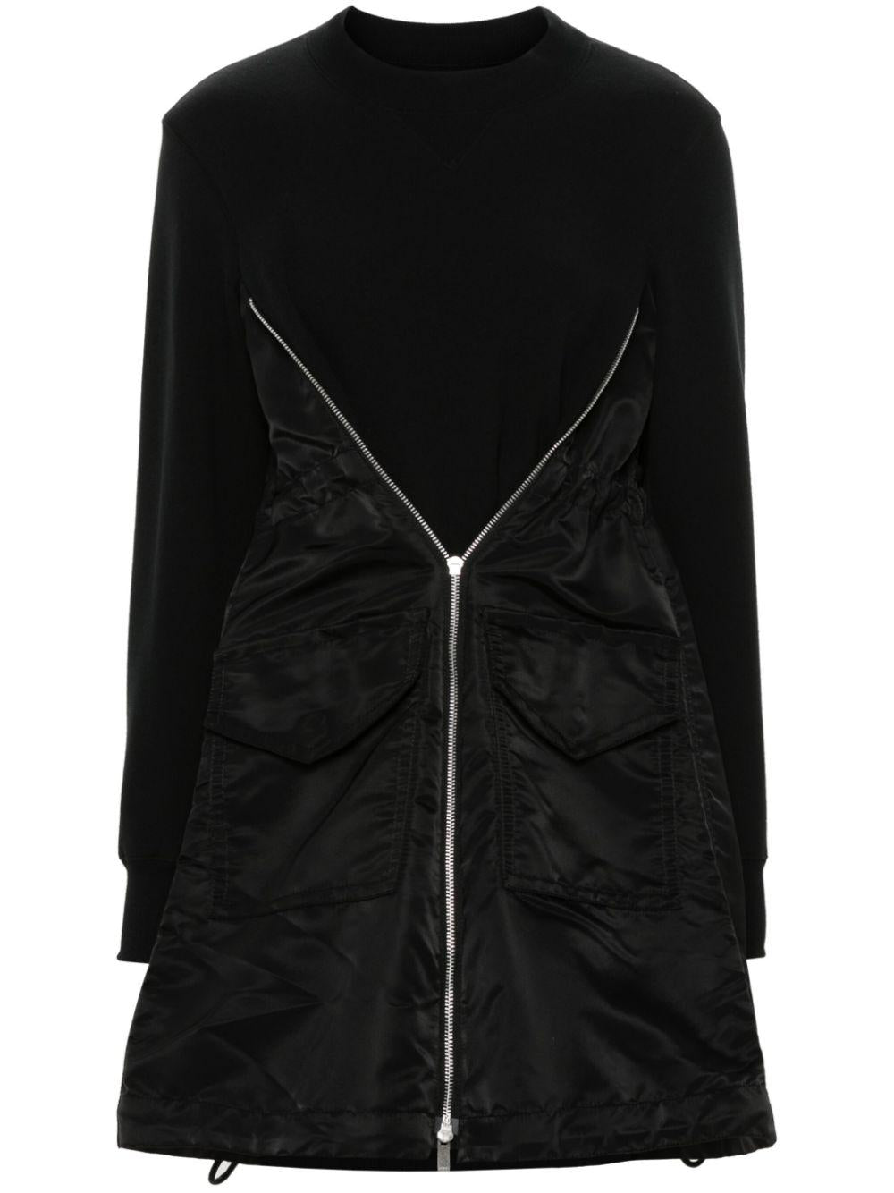 SCW078 002 BLACK BLACK SACAI