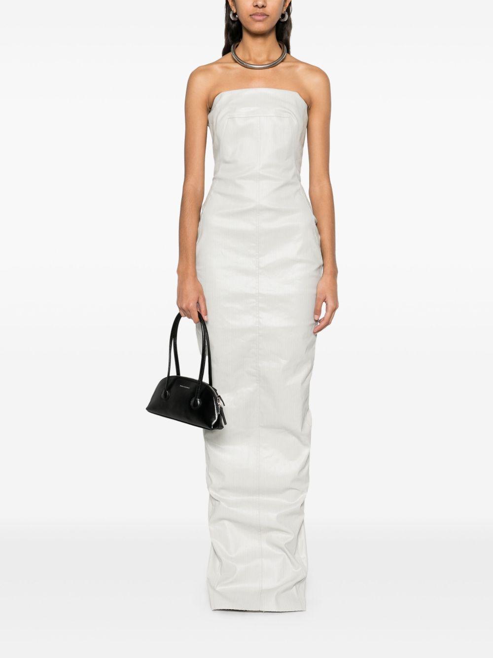 Bustier Gown maxi dress RP01E7524SCT 41 DINGE RICK OWENS