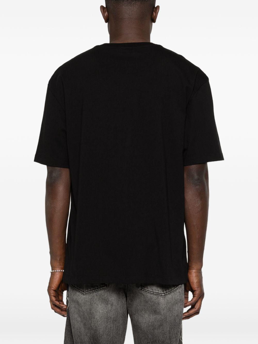IH NOM UH NIT - T-shirt Authentic Back NUS26272 009 BLACK IH NOM UH NIT