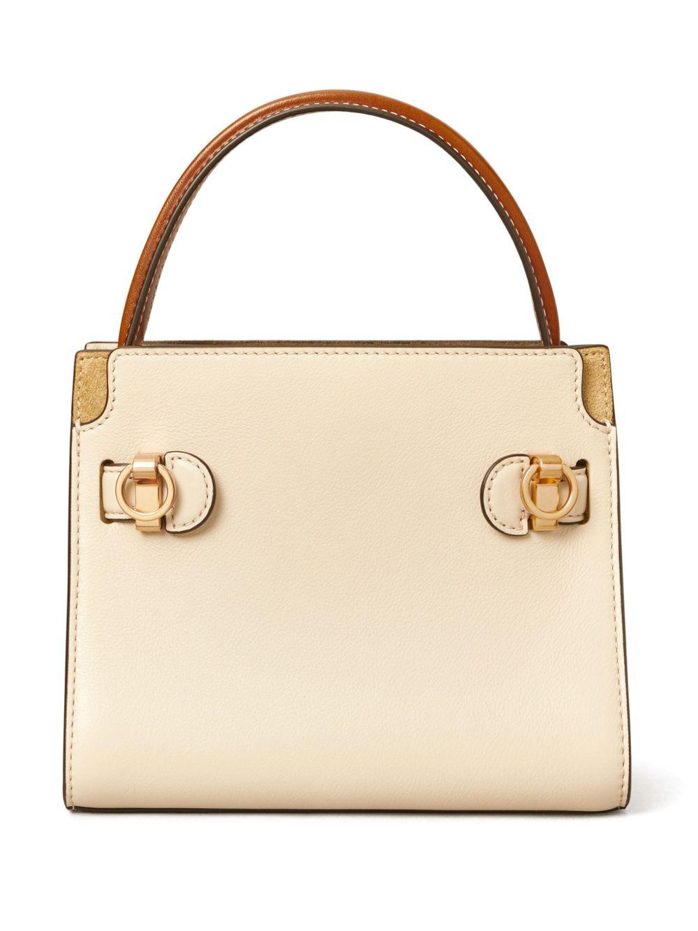 Borsa a tracolla piccola Lee Radziwill 158642 122 NEW CREAM TORY BURCH