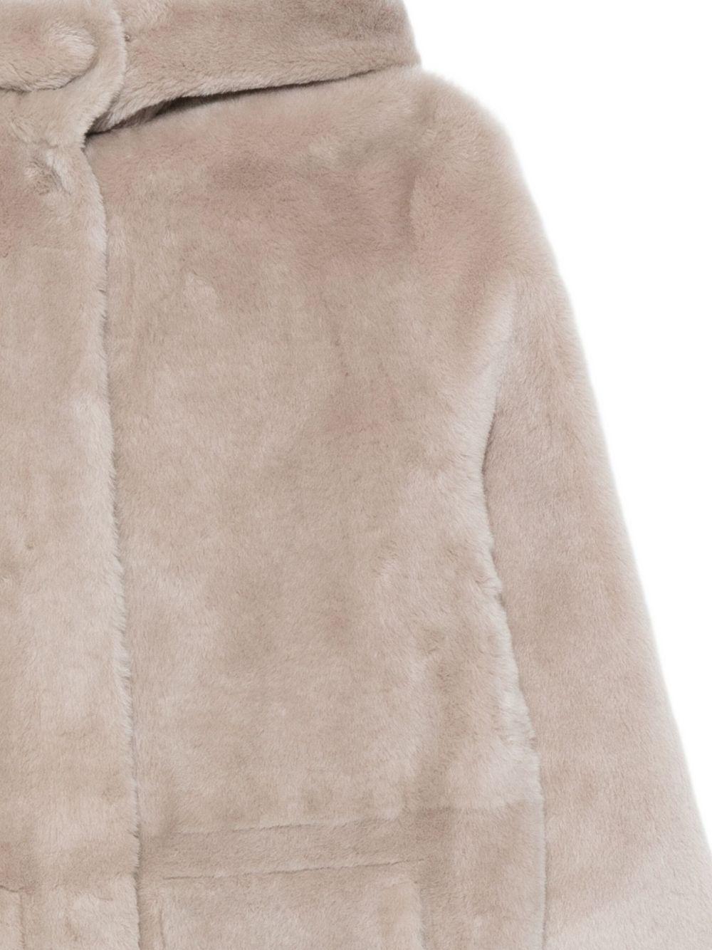 Saffo R Cappotto Lungo Reversibile F05CO170H21 088 TAUPE SIMONETTA RAVIZZA