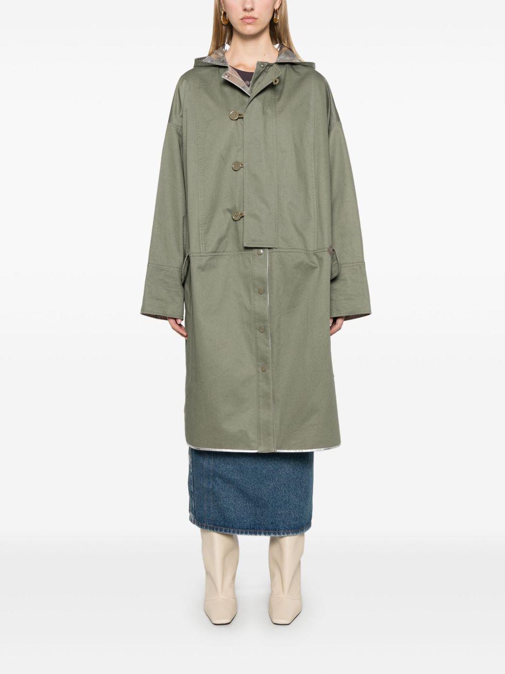 24ACOW043CO0520 P367 VERT PARKA RABANNE