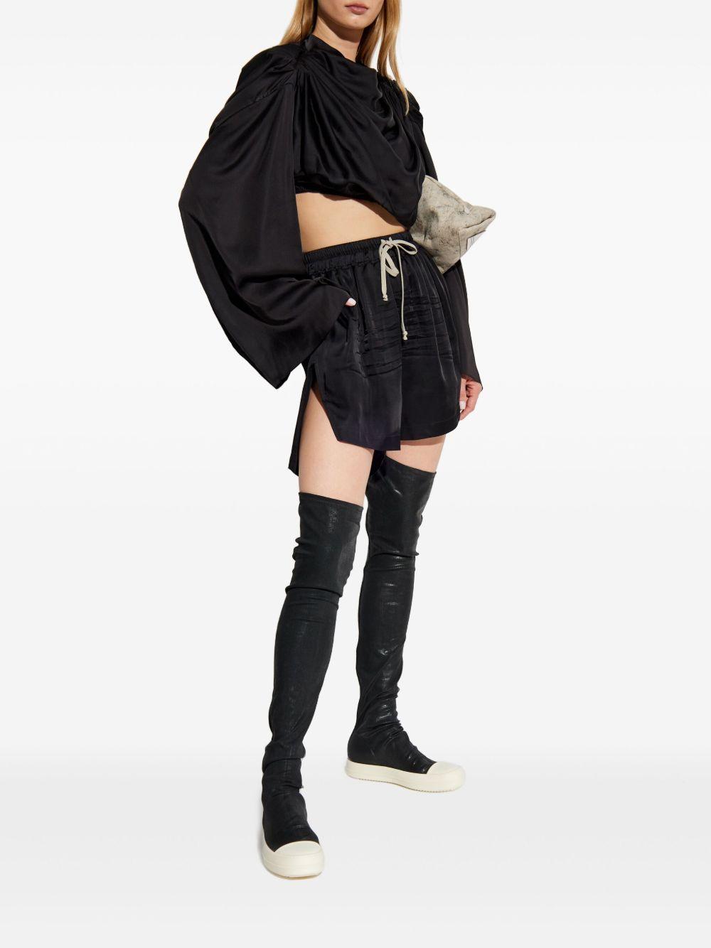 Claudette top RO01E7264SCH 09 BLACK RICK OWENS