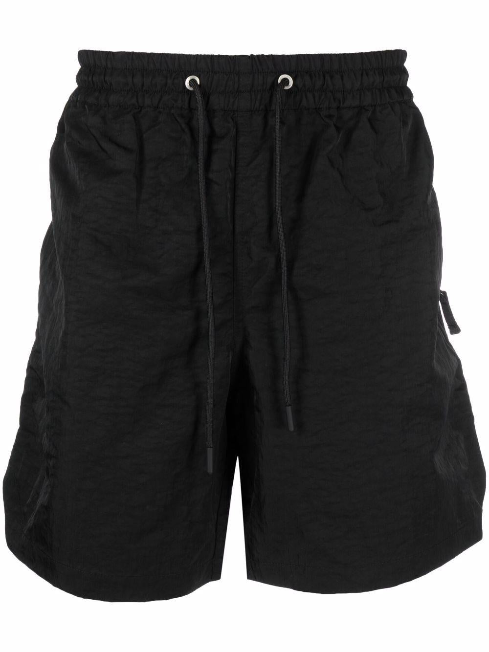 Mike drawstring shorts 4083 999 BLACK SUNFLOWER