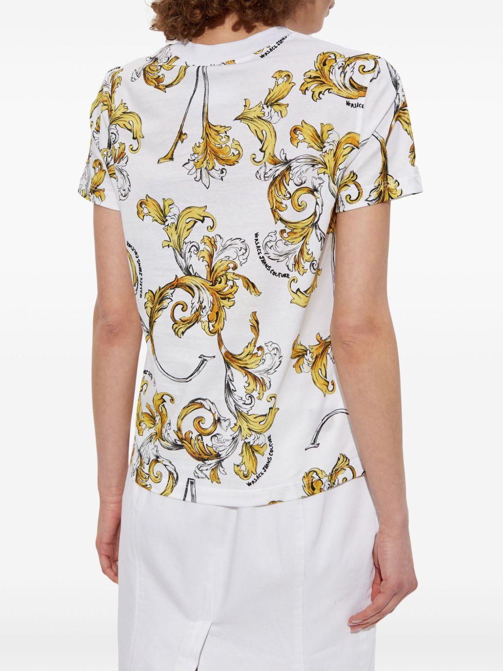 78HAH613JS458 G03 WHITE GOLD VERSACE JEANS COUTURE