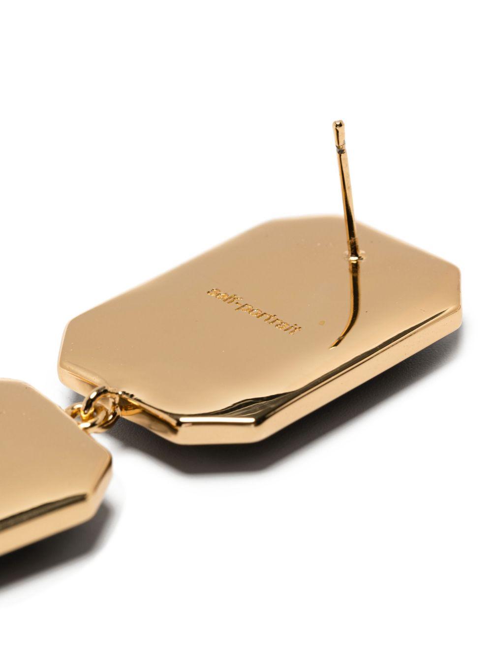 Amber Tiered Earrings AW25605EGD GOLD SELF-PORTRAIT