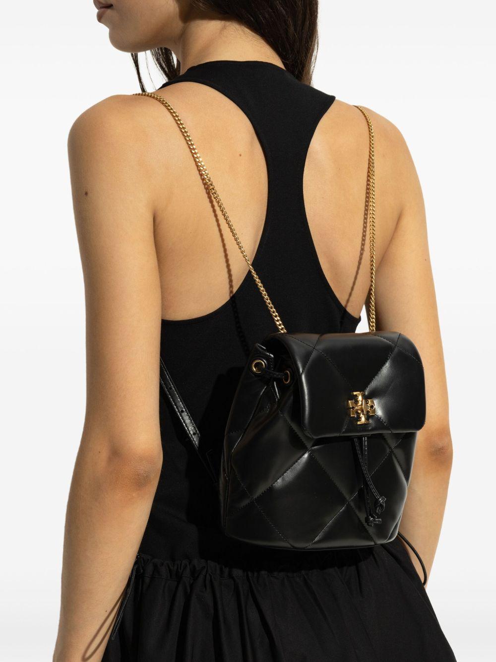 Mini Kira Diamond Quilt Backpack<BR/> 170485 001 BLACK TORY BURCH