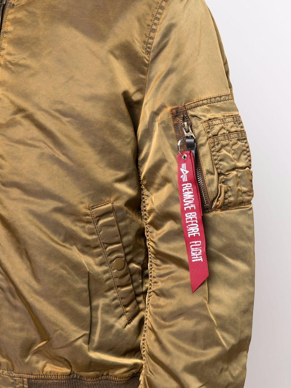 106110 622 WASHED ORANGE ALPHA INDUSTRIES