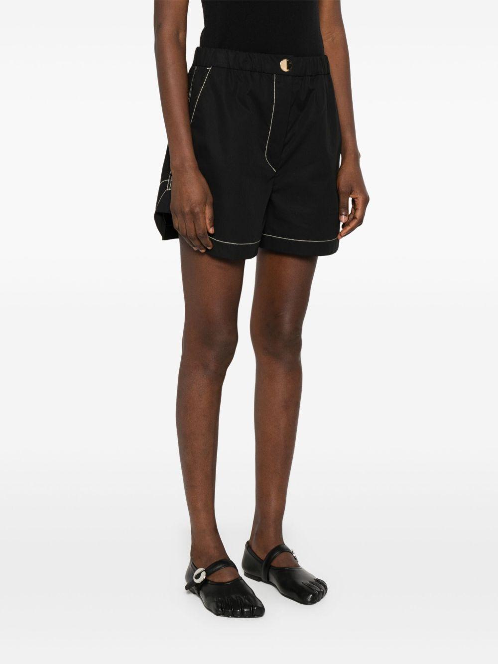 Lacrima shorts LACRIMAMM10303 005 NERO SPORTMAX