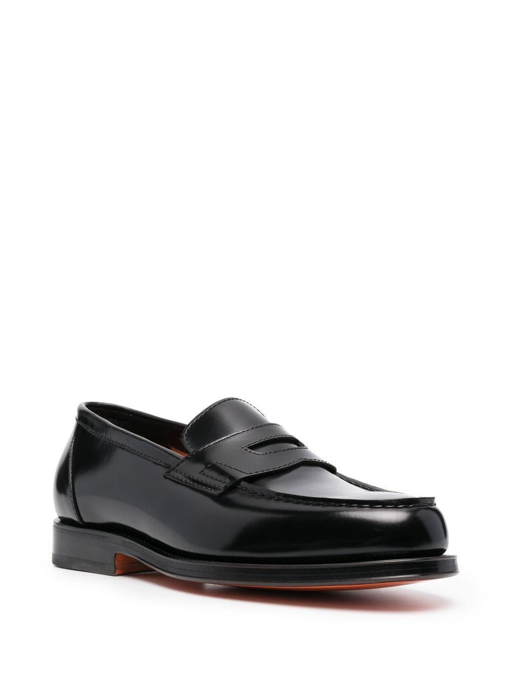 Mocassini Penny MCQU18143PD5SHRBN01 BLACK SANTONI