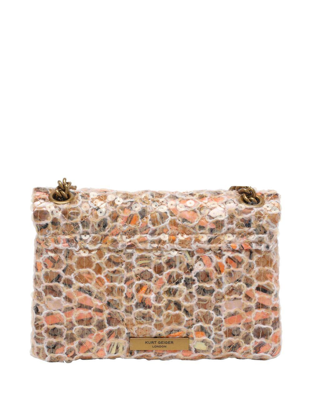 Mini Kensington Flowers 5582039069 BROWN KURT GEIGER LONDON