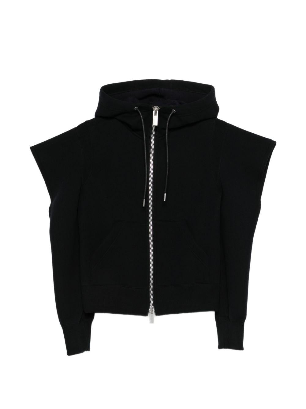 Sponge Sweat Hoodie 2608345 001 BLACK SACAI