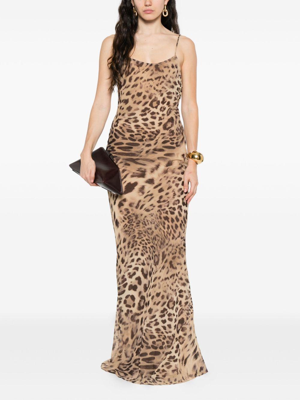 Ninfea Maxi Dress T180131ATNP255 830 ANIMALIER THE ANDAMANE