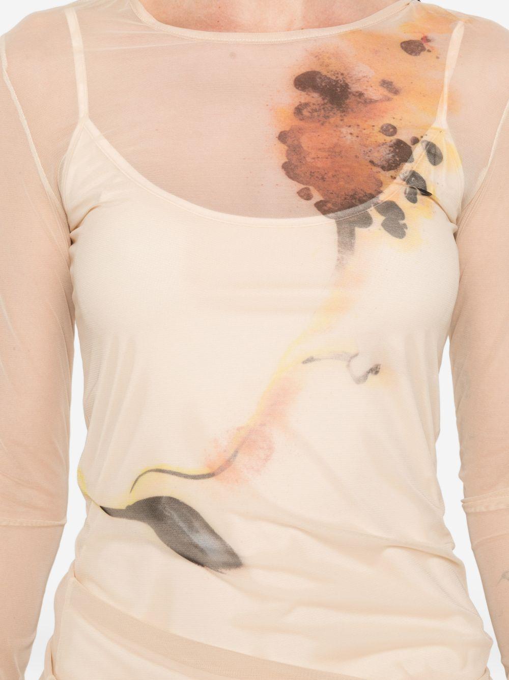 Top In Jersey Stampato SPSNERINE 016 CIPRIA SPORTMAX