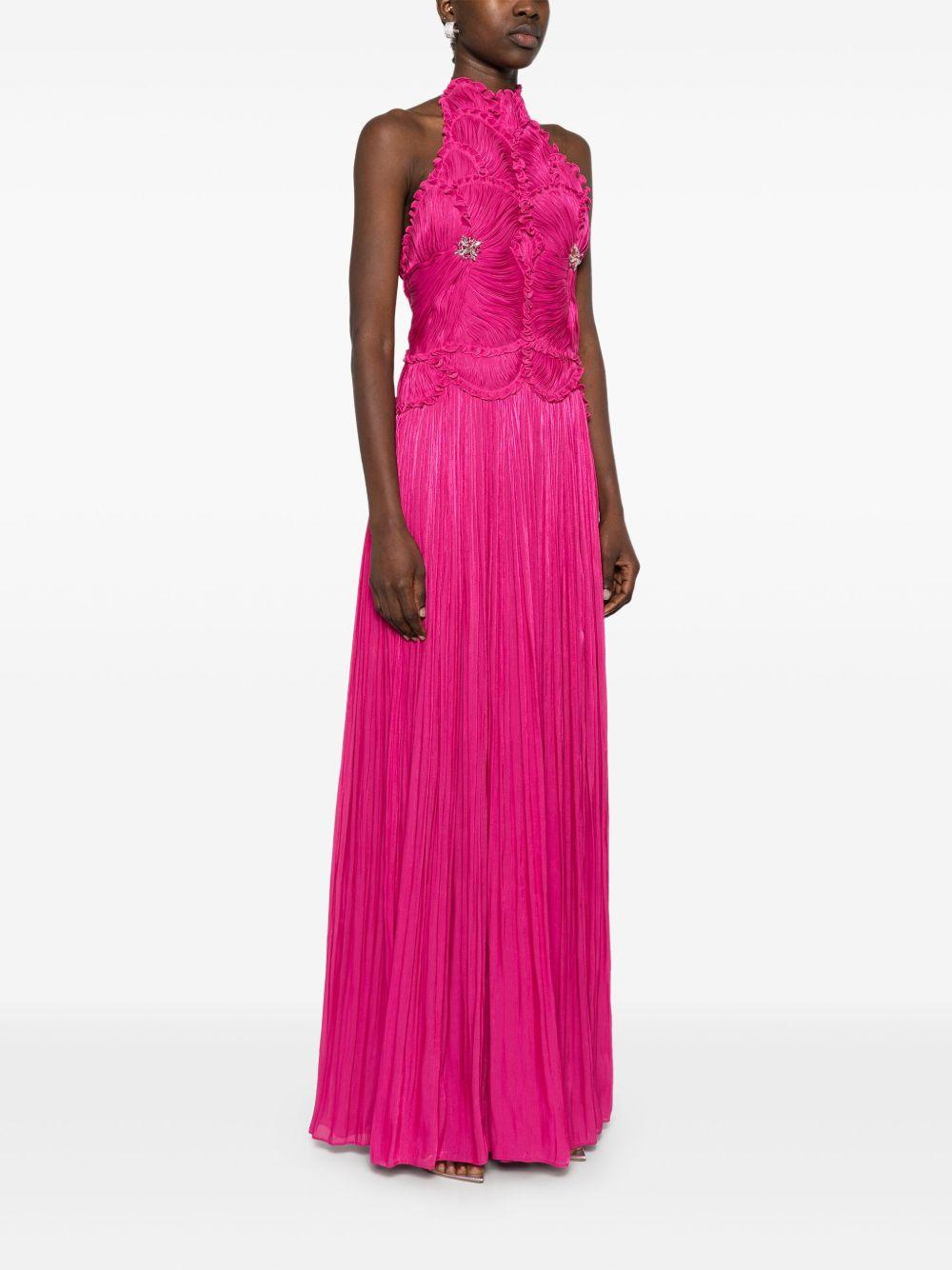 Attina Long Dress PS2510 MAGENTA COSTARELLOS