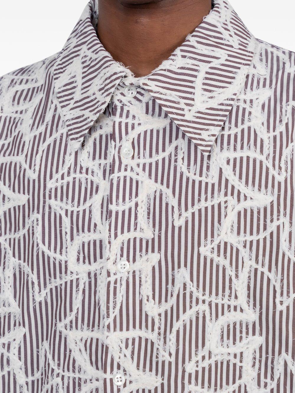 Dayot Shirt MSS26DAYOT THE POOL STRIPE Séfr