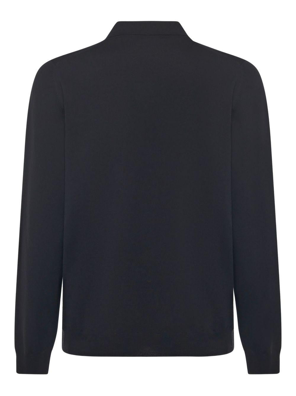 Polo In Lana A Maniche Lunghe 810232Z0290 N3017 ZANONE