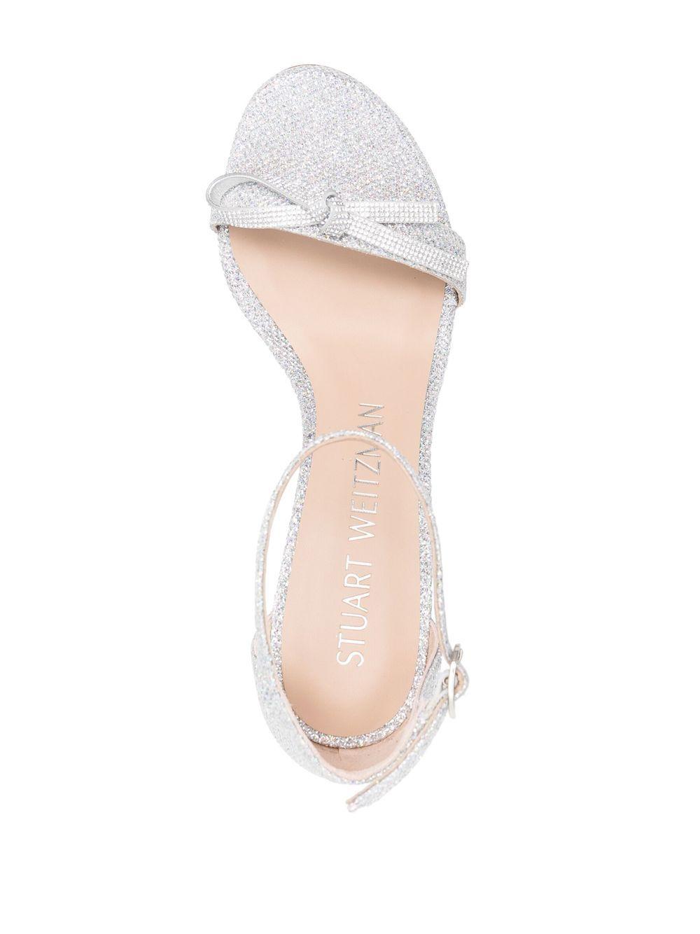 SD108 CRYSTAL SILVER STUART WEITZMAN