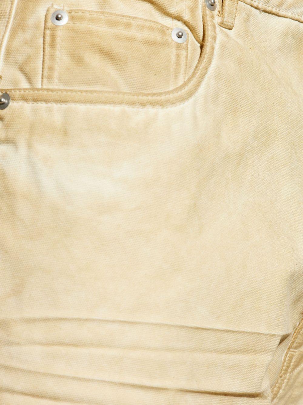 Geth Jeans DU01E3351CVS 81 PARCHMENT RICK OWENS DRKSHDW