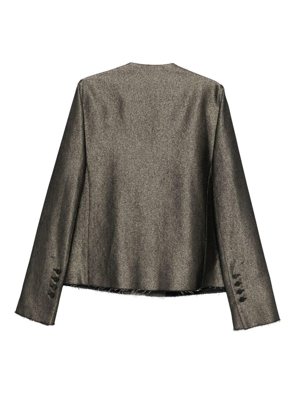 Bomber N°36 in Denim Oro FW25N36 DENIM ORO SAPIO