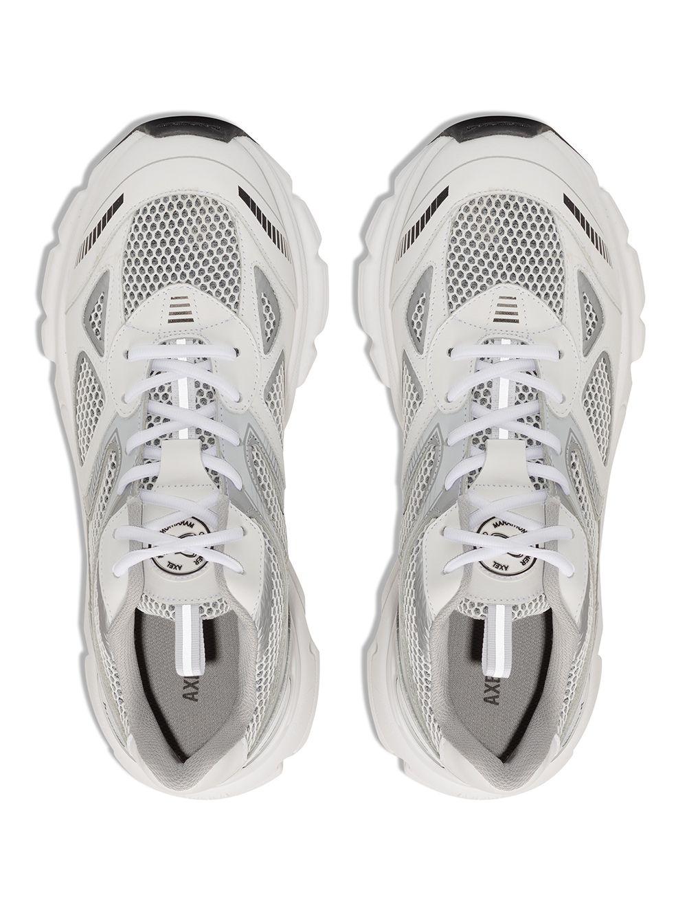 33036 WHITE SILVER AXEL ARIGATO