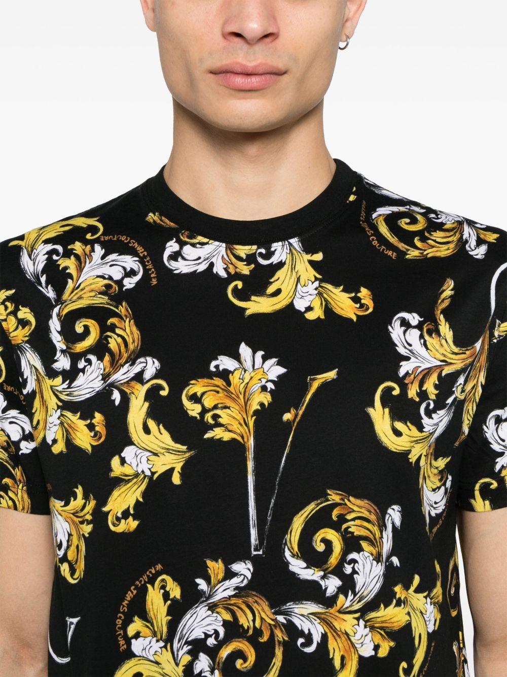 78GAH6S0JS458 G89 BLACK GOLD VERSACE JEANS COUTURE