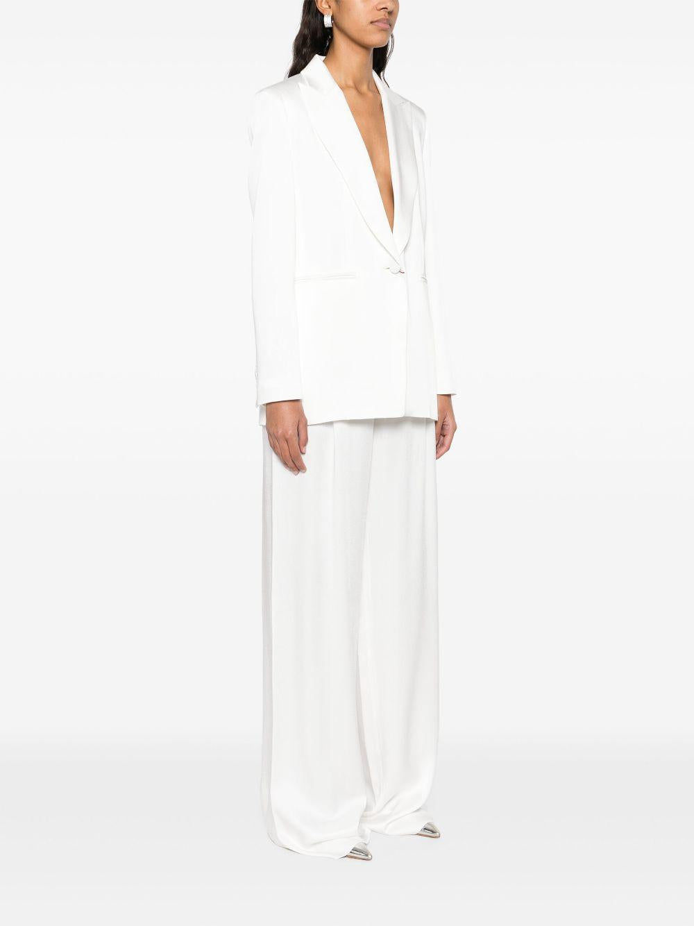 Tailleur Grazia GALAZIAMM10490 001 BIANCO MAX MARA STUDIO