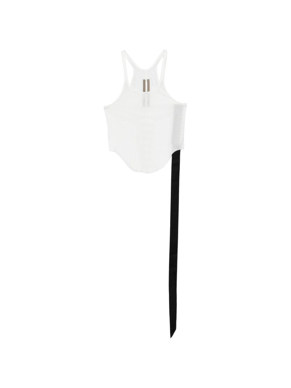 Basik Tank Cropped DS01F4100BH 51 MILK WASH RICK OWENS DRKSHDW