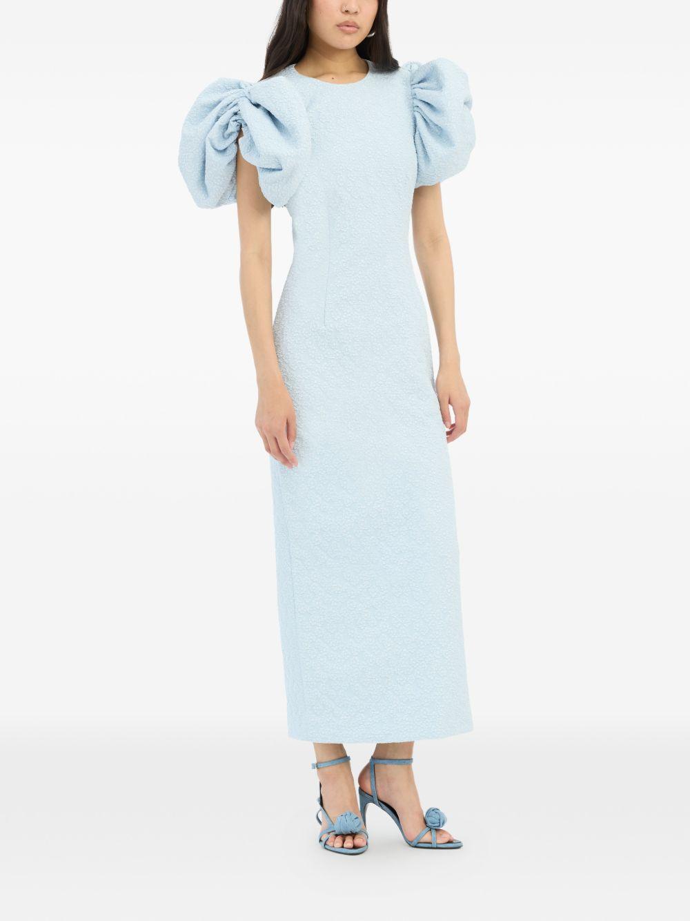 Jacquard Midi Puffy Dress 1155112000 2000 PLEIN AIR ROTATE