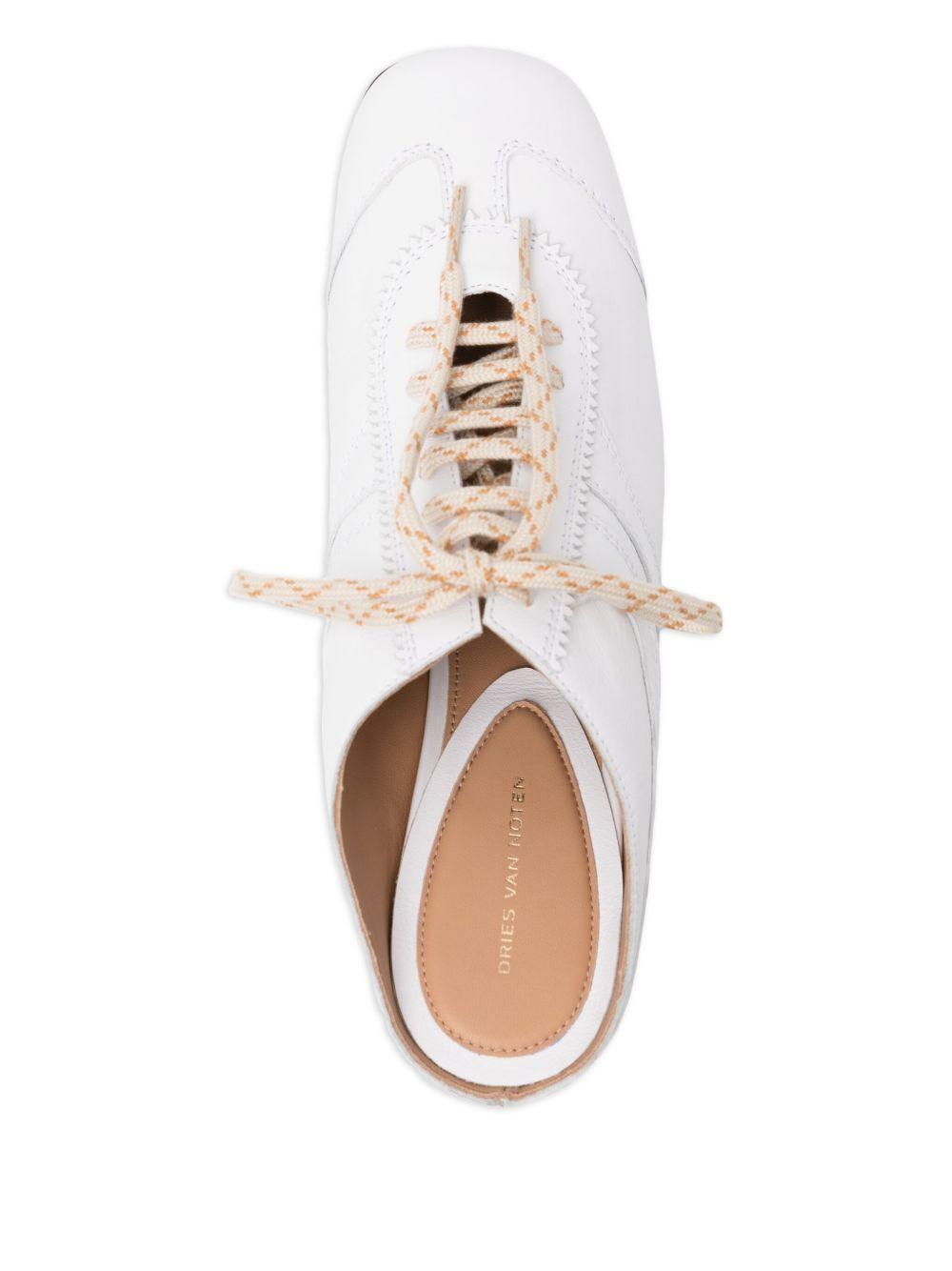 Heeled Sneaker Mules WS25261 1 WHITE DRIES VAN NOTEN