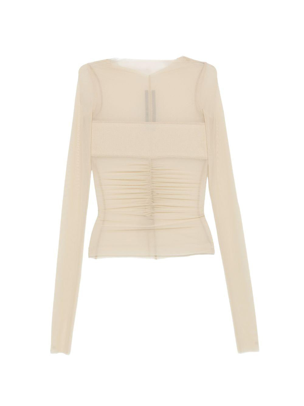 Top 'Temple' RO01F6274TUSRJA 138 SAND RICK OWENS