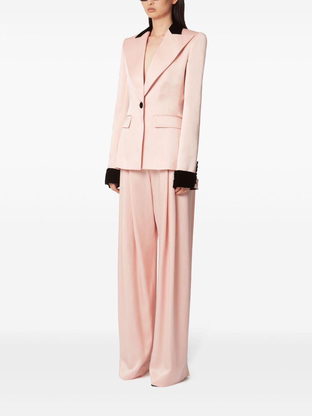 Blazer con dettagli a contrasto 25PCVE004AC0123 U2785 BLUSH NINA RICCI