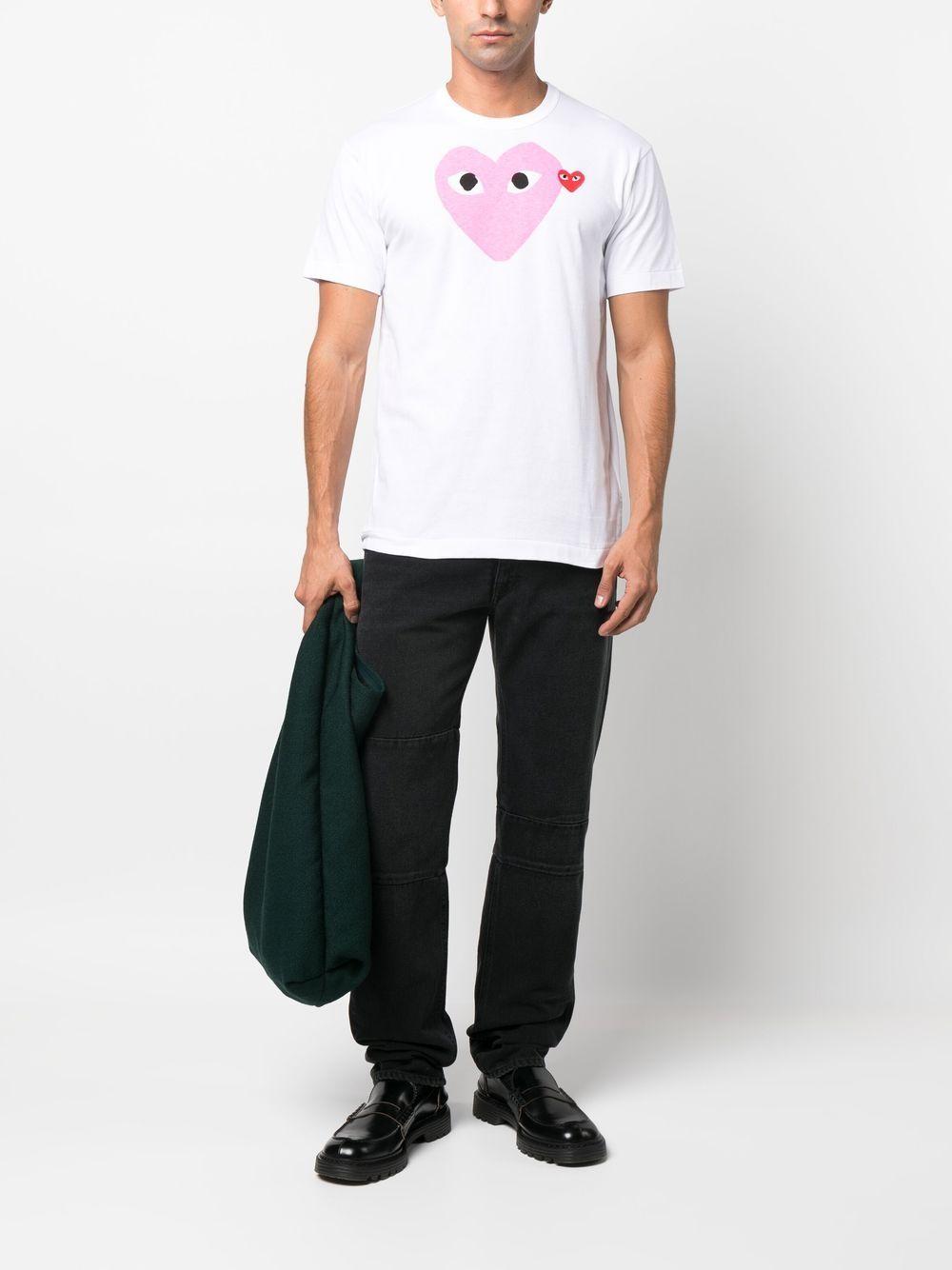 P1T106 PINK COMME DES GARCONS PLAY