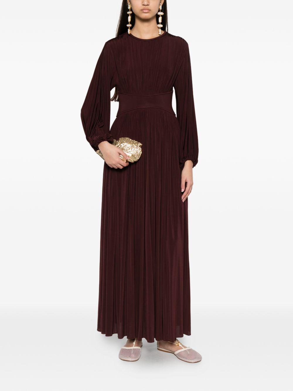 Luna Maxi Dress 8580DS261 MAHOGANY ZIMMERMANN