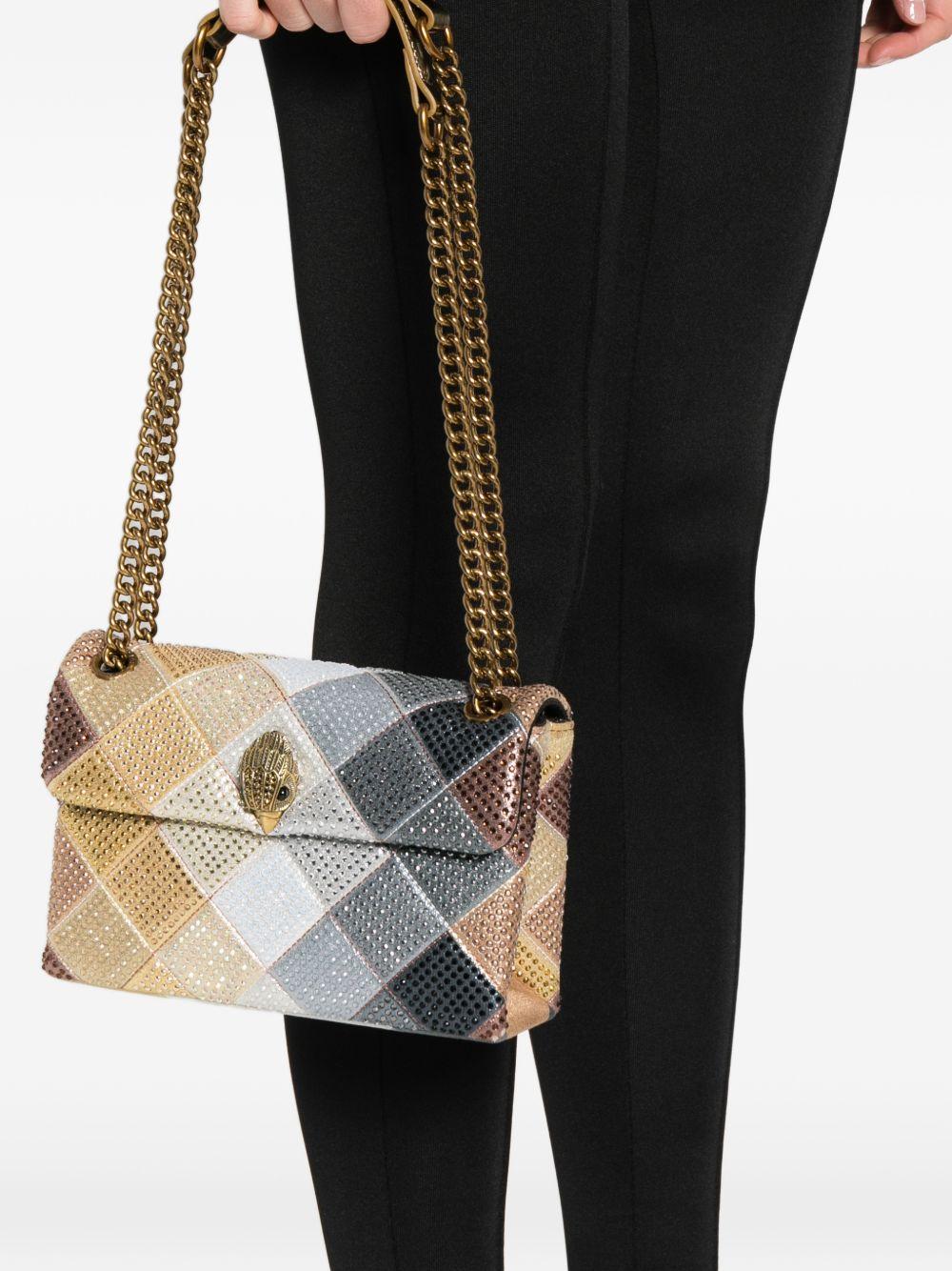KURT GEIGER - Borsa a tracolla Fabric MD Kensington 5375465609 MULTICOLOUR KURT GEIGER LONDON
