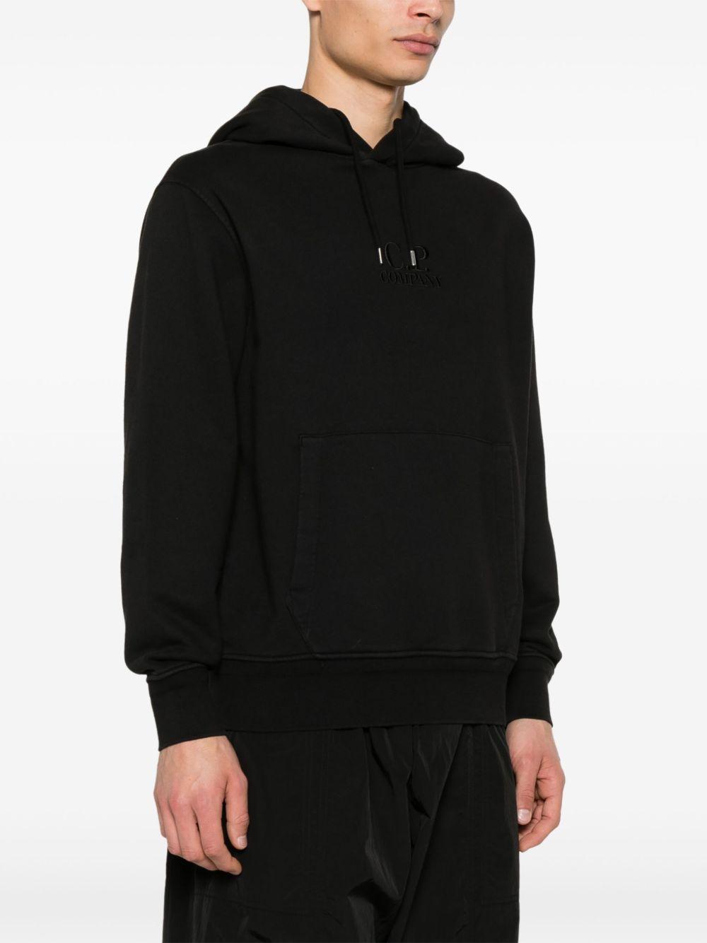 Hoodie 18CMSS099B110044G 999 BLACK CP COMPANY
