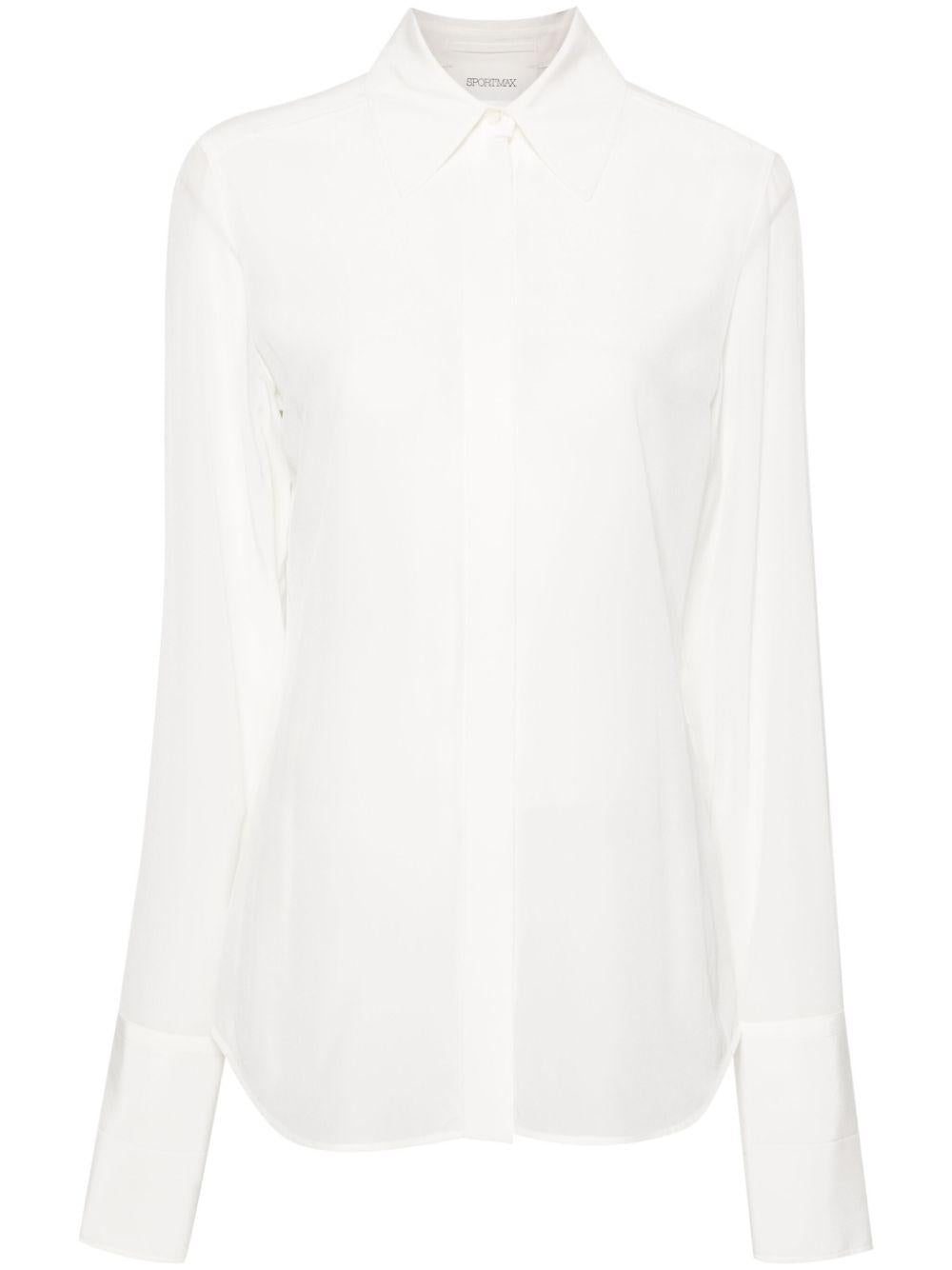 LELIAMM10144 008 BIANCO SETA SPORTMAX