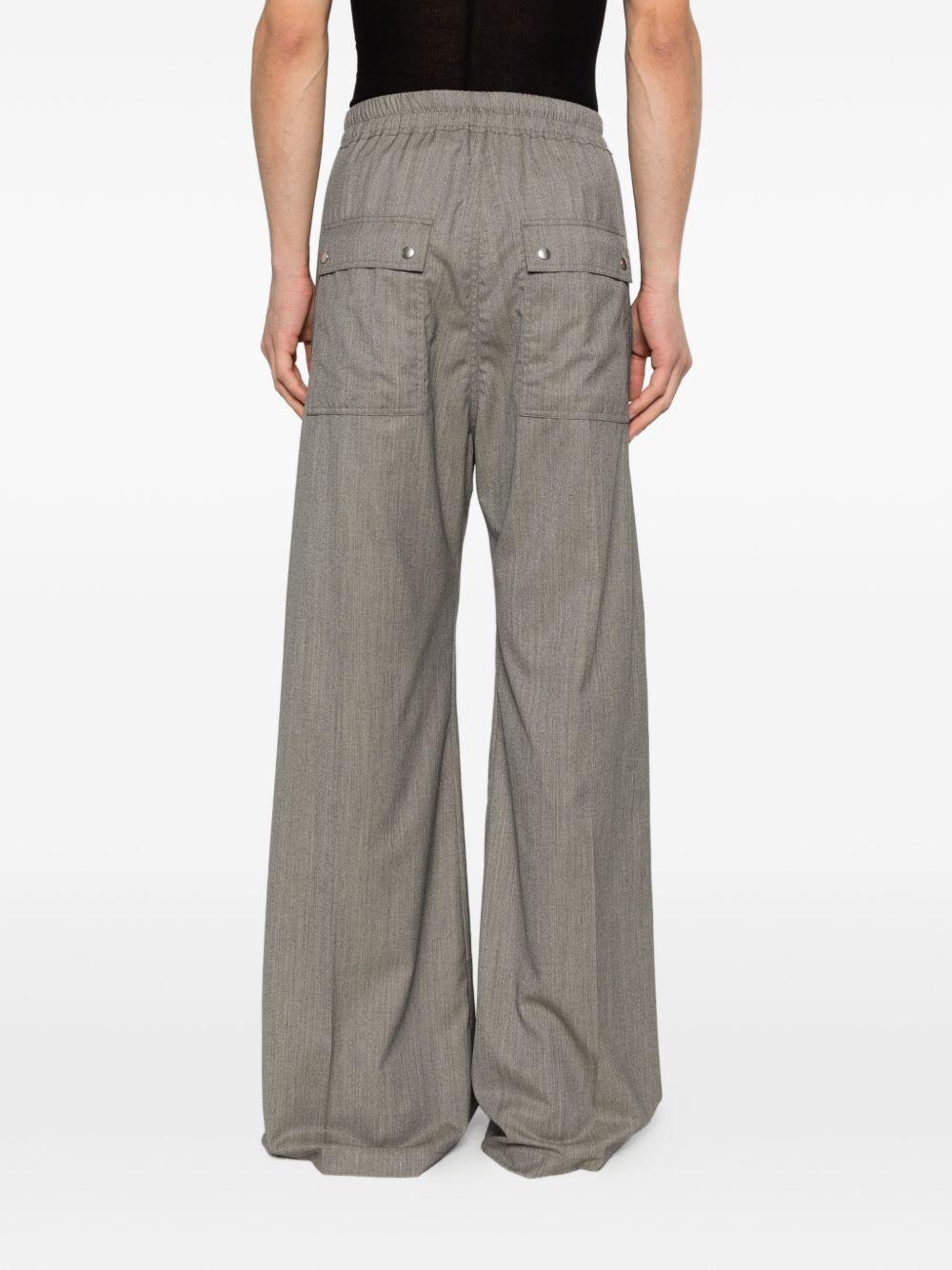 Wide Bela Pants RR01F2366WME 178 GREY MELANGE RICK OWENS
